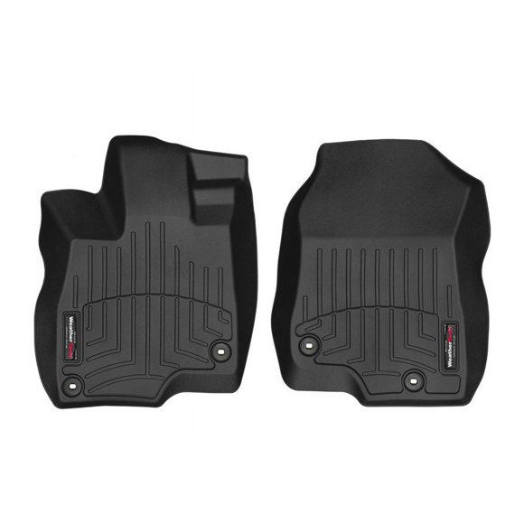 Fits 2019-2023 Acura RDX Weathertech Floor Liner 4414691 FloorLiner; Molded Fit; Black; Thermoplastic Polyolefin TPO Vacuum Formed Material; 2 Piece