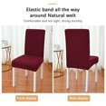 thumbnail image 4 of Labymos Simple Chair Cover Seat and Rest In One Half Package M Chair Protective Cover, 4 of 8