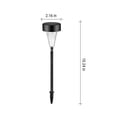 thumbnail image 2 of EGNMCR Solar Lights Outdoor, Outdoor Lights, Solar Lights Outdoor , Water-Resitant, LED Lighting Solar Powered Outdoor Lights Solar Garden Lights For Patio Yard (1Pack) Solar Light, 2 of 8