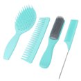 thumbnail image 1 of Ensemble de Peignes à Cheveux, 4pcs Peigne de Style Brosse à Cheveux Artisanat Exceptionnel, 1 of 8