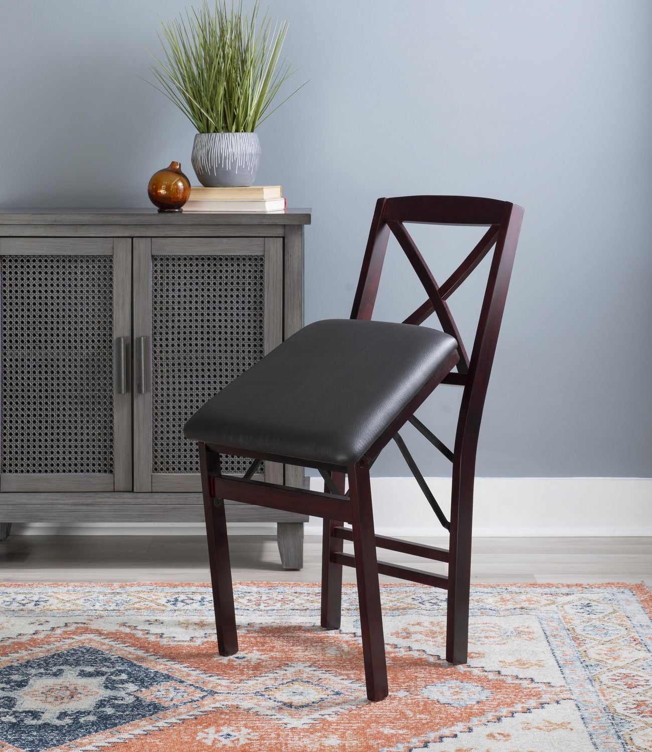 Chaise pliante à dossier X Bronson