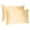 Peach Fuzz Satin Pillowcase, variant on Oussum Silk Satin Pillowcases Set of 2 Luxury Pillow Cover Silky Bed Standard Queen King Pillow Case Cover