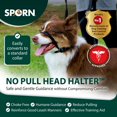 thumbnail image 4 of Sporn Dog Head Halter for Dogs, No Pulling Harness with Thick Dog Muzzle, Black, Large, 4 of 7