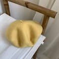 thumbnail image 1 of LinYooLi Breda Hat Female British Retro Autumn And Winter Day Is Wool Painter Hat Ladies Beilei Hat Versatile Korean Version, 1 of 9