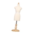 thumbnail image 4 of Tachiuwa Female Dress Form Mini 1/4 XS Size Mannequin Body for Small Clothing Display No Line Marking, 4 of 9