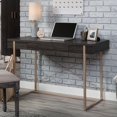 thumbnail image 4 of Sauder Walter Heights Writing Desk, Blade Walnut, 432860, 4 of 9