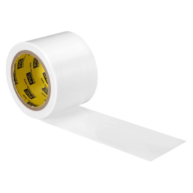 Unique Bargains Corrosion Protection Pipe Tape, 30 Ft x 2 Inch PVC Insulation Wrap Duct Tape Self Adhesive, White