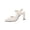 White, variant on Women's Pumps High Heels Closed Toe Stiletto Pointed Toe Slingback Dress Shoes for Women Wedding Prom Bridal Party Trendy Sexy Comfortable Pumps Dressy Shoes
