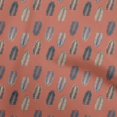 thumbnail image 1 of oneOone Polyester Spandex Orange Fabric Leaves Sewing Craft Projects Fabric Prints By Yard 56 Inch Wide-aA, 1 of 5