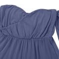 thumbnail image 4 of zanvin Robe de Grossesse pour Femmes, Accessoires de Photographie pour Femmes Enceintes, Robe de Maternité Longue à Épaules Dénudées, 4 of 5