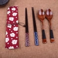 thumbnail image 4 of Yhmxh Kitchen Gadgets Kitchen Utensils Home and Kitchen Wooden Chopsticks,Spoons,Portable Set,Wooden Couple Tableware Tableware Chopsticks, 4 of 5