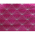 thumbnail image 4 of oneOone Georgette Viscose Fabric Shapes Geometric Sashiko Printed Fabric 1 Yard 42 Inch Wide, 4 of 4