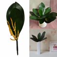 thumbnail image 2 of Allume 2 Pcs Simulation Phalaenopsis Feuille Déco Fleurs Orchidée Feuilles Micro Paysage Déco Vert, 2 of 11
