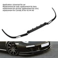 thumbnail image 4 of Front Bumper Splitter, 3PCS Front Bumper Splitter  Delicate Corners Bumper Lip Spoiler Universal for A3 A4 A6, 4 of 8