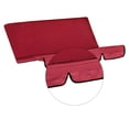 thumbnail image 3 of maytalsory Garden Swing Seat Cover Patio Cushion Protection Bench Covers Red, 3 of 8