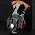 thumbnail image 3 of pitrice Portable COB Keychain Flashlight Torch Waterproof for Walking Indoor Fishing orange, 3 of 9