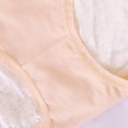 thumbnail image 4 of Yuyuzo Plus Size Underwear Foe Women Full Coverage High Waisted Stretch Layered Solid Color Panties, 4 of 7