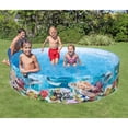 thumbnail image 4 of Intex SnapSet Piscine Instantanée pour Enfant 8 x 8 Pieds, Bleu Mer Profond (Lot de 2), 4 of 5