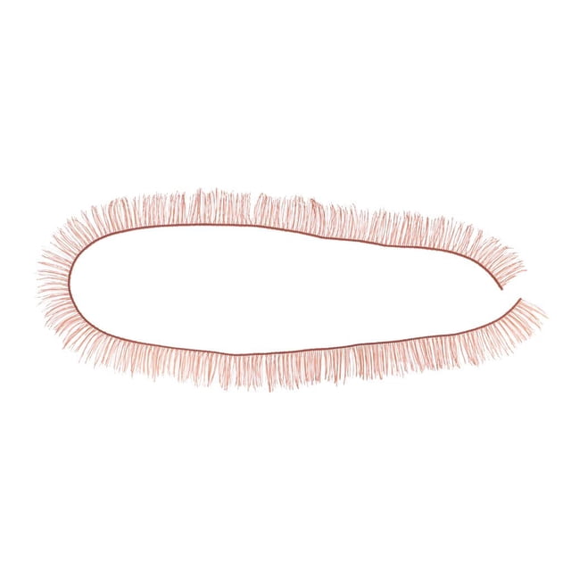HILABEE 10pcs DIY Doll False Eyelashes Strips, Full Eye Reusable False For Bjd Dolls 5mm
