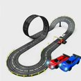 thumbnail image 1 of Electric Car Racing Children's Toy Racing Track Set Includes 2 Hand Controllers And 2, 1 of 5