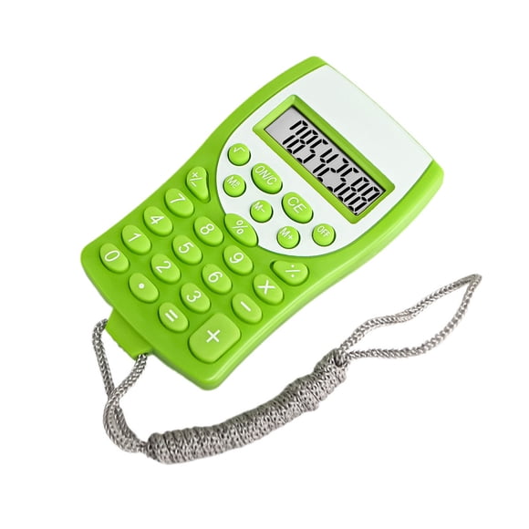 Lksixu Colorful Handheld Calculator With LanyardPortable a calculators Electronics for Home Office School