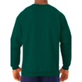 thumbnail image 3 of Jerzees Chandail Molletonné à Col Ras du Cou pour Homme Adulte Tailles X, Vert Forêt, 3X-très Grand, 3 of 5