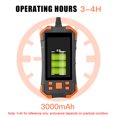 thumbnail image 4 of Generic Endoscope Industriel 5.5mm avec Écran 4.3 Pouces IPS, Caméra HD 1080P, Lumière LED Réglable, Câble Semi-Rigide 5m, Orange, pour Inspection Automobile et Tuyaux, 4 of 6