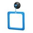 thumbnail image 4 of Aquarium Floating Food Feeder Circle, Thickened Reduce Waste Blue Multipurpose Fish Feeding Ring  For Aquarium, 4 of 8