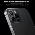 thumbnail image 3 of Phone Camera Cover Aluminum Alloy Phone Camera Film Aluminum Camera Lens Film Protector, Black, Replacement for iPhone 12 Pro, 3 of 9