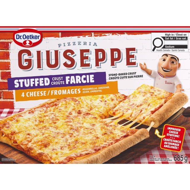 Dr. Oetker Giuseppe pizza Croûte Farcie 4 Fromages Pizza Croûte far Giu 4 Fro