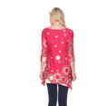 thumbnail image 4 of White Mark Women's 3/4 Sleeve Erie Tunic Top, 4 of 5