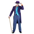 thumbnail image 3 of 1989 Batman Chemise et Cravate pour Homme Joker, 3 of 5