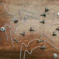 thumbnail image 4 of Greenhouse Glazing Clips, Stainless Steel W Type Clips Leaf Spring Clips for Greenhouse Glass House Twin-Hall Web 100PCS, 4 of 5