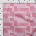 thumbnail image 2 of oneOone Silk Tabby Fabric Square Geometric Fabric Prints By Yard 42 Inches Wide, 2 of 4