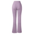 thumbnail image 4 of Women's Casual Mid Waist Cargo Jeans Stretch Wide Leg Denim Pants With Pockets, 4 of 5