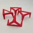 thumbnail image 3 of 4Pcs Mini Canvas Stands, Plastic Support Feet for Painting/Pouring, Stable & Portable, Suitable for Artists/Students, Drawing Supplies, 3 of 5