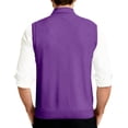 thumbnail image 2 of Gilet en Tricot Classique avec Boutons devant pour Usage Quotidien Décontracté et Professionnel - Gilet en Tricot Sans Manches Élégant pour Garde-Robe Homme, 2 of 7
