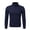 Navy, variant on RKSTN Long Sleeve Tee Shirts for Men Turtleneck Solid Color Tops Fall Winter Soft Stretch Bottoming Blouse Tops