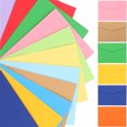 thumbnail image 1 of 140 Pcs Enveloppes Décoratives pour Cartes Enveloppes Multifonctions pour Invitations Enveloppes Compactes pour Mariage, 1 of 8