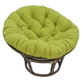 thumbnail image 3 of 44-inch Solid Micro Suede Papasan Cushion (Fits 42-inch Papasan Frame) - Black, 3 of 5