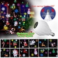 thumbnail image 1 of Christmas Projector Lights Bulbs,Snowfall Christmas Light Projector Bulbs,Indoor Outdoor Holiday Projector Lights,Projection Light Bulbs Christmas Holiday Lights,Colorful Rotating Light Bulbs, 1 of 5