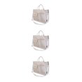 thumbnail image 1 of Youkk Sac de Collège Sac de Voyage Restez Organisé et à la Mode en Déplacement Sangle Réglable beige 3ensemble, 1 of 6