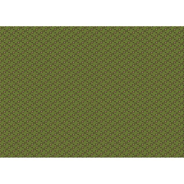 Ahgly Company Tapis Rectangulaire Lavable en Machine Intérieur Transitionnel Vert Armée, 2 Pieds x 4 Pieds