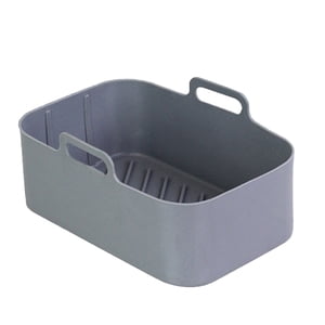 TIMIFIS Silicone Air Fryer Liner Reusable Air Fryer Silicone Basket Heat Resistant Easy Cleaning Air fryers Silicone Pot Round for Air fryer Oven Accessories
