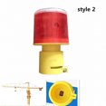 thumbnail image 1 of Solar Powered Traffic Warning Light LED Bulb Lamp for Construction Site Harbor Road Emergency Lighting, 1 of 9