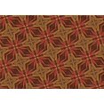thumbnail image 1 of Ahgly Company Machine Washable Indoor Rectangle Transitional Saffron Red Area Rugs, 2' x 3', 1 of 7