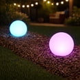 thumbnail image 1 of Mainstays Solar Colour Changing Orb Set 2-Pack, 1 of 4