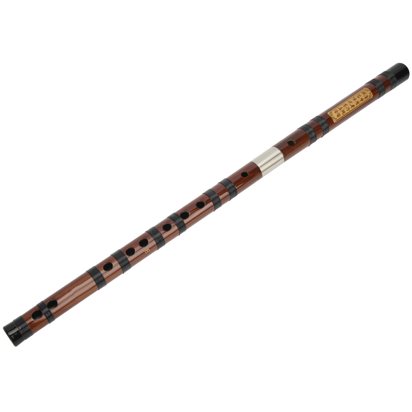 Bamboo Flute, Portable E-Key Bamboo Flute Polished Exterior Bamboo Sturdy And Durable For Music Lovers For Beginner