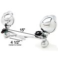 thumbnail image 3 of Krator Chrome Motorcycle Driving Passing Spotlight Light Bar & Turn Signals Cruiser, 3 of 7