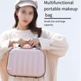 thumbnail image 3 of Makeup Storage Organizer Travel ABS Toiletry Suitcase Box Mini Outdoor Handbag Protector Boarding Luggage Cosmetic Case Large Capacity Bag Yellow, 3 of 9